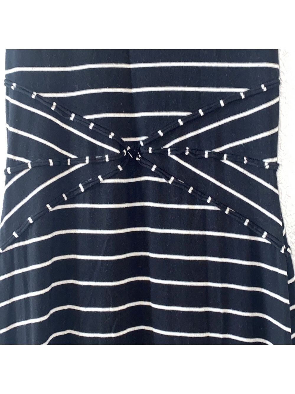 Matty M Sleeveless Striped Maxi Dress - Picture 5 of 9